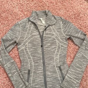 Heathered Gray Define Luon Lululemon Jacket